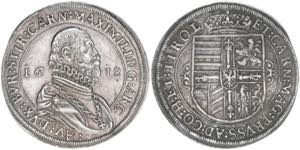 Erzherzog Maximilian 1602-1612 Taler, 1618. ... 