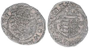 Matthias 1608-1619 Denar, 1612 KB. Kremnitz ... 