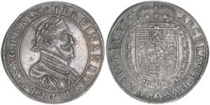Ferdinand II. 1619-1637 Taler, 1624. selten ... 
