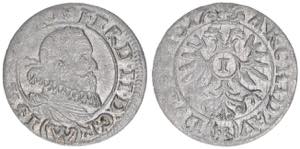 Ferdinand II. 1619-1637 1 Kreuzer, 1627. ... 