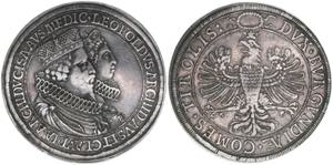 Erzherzog Leopold V. 1618-1632 Doppeltaler ... 