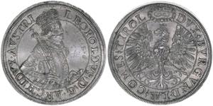 Erzherzog Leopold V. 1618-1632 Doppeltaler, ... 