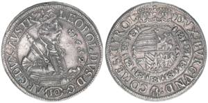Erzherzog Leopold V. 1618-1632 10 Kreuzer, ... 