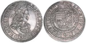 Leopold I. 1658-1705 1/4 Taler, ohne Jahr. ... 