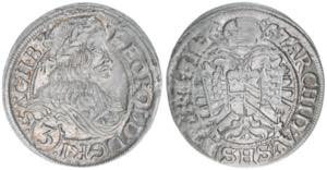 Leopold I. 1658-1705 3 Kreuzer, 1667 SHS. ... 