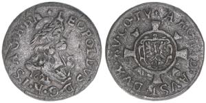 Leopold I. 1657-1705 1 Kreuzer, 1691. selten ... 