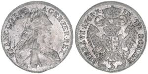 Franz I. Stephan 1745-1765 3 Kreuzer, 1761. ... 