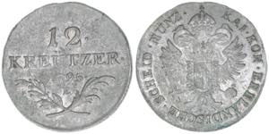 Franz (II.) I.1792-1835 12 Kreuzer, 1795 E. ... 