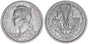 1 Franc, 1948 Französisch ... 