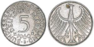 Bundesrepublik Deutschland. 5 Deutsche Mark, ... 