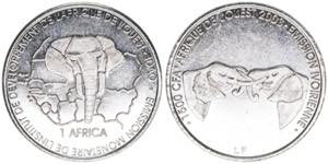 1500 Francs, 2003 Elfenbeinküste. 5,84g. ... 