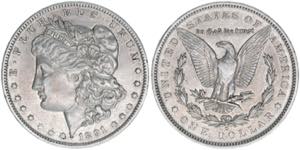 One Dollar, 1891 O Vereinigte Staaten von ... 