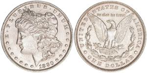 One Dollar, 1880 Vereinigte Staaten von ... 