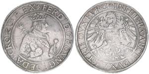 Ferdinand I. 1522-1558-1564 Taler, ohne ... 