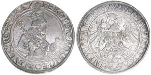 Ferdinand I. 1521-1564 Guldentaler zu 72 ... 