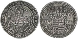 David 1593-1628 Mansfeld-Hinterortische ... 