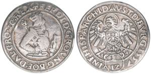 Ferdinand I. 1522-1558-1564 12 Kreuzer, ... 