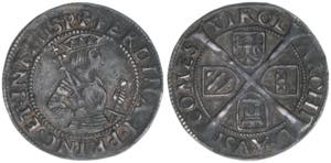 Ferdinand I. 1522-1564 6 Kreuzer, ohne Jahr. ... 