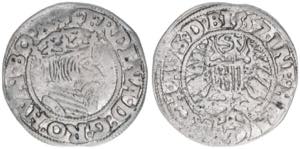 Ferdinand I. 1522-1558-1564 Groschen, 1557. ... 