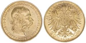 Franz Joseph I. 1848-1916 20 Kronen, 1897. ... 