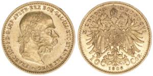 Franz Joseph I. 1848-1916 10 Kronen, 1906. ... 