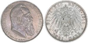 Prinzregent Luitpold 1821-1912 Bayern. 3 ... 
