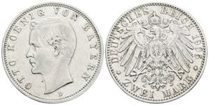 Otto 1886-1913 Bayern. 2 Mark, 1905 D. ... 