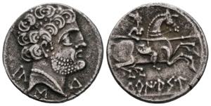 Turiaso Kelten Spanien. Denar, 2.Jhd.BC. ... 