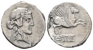 Q. Titius 90 BC Römisches Reich - Republik. ... 