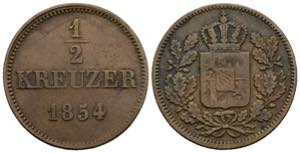 Maximilian II. Joseph 1848-1864 Bayern. 1/2 ... 