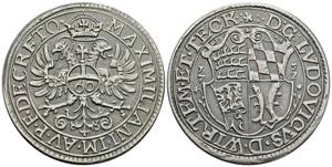 Maximilian II. 1564-1576 Talerneuprägung ... 