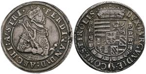 Erzherzog Ferdinand 1564-1595 Taler, ohne ... 