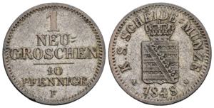 Friedrich August II. 1836-1854 Sachsen. 1 ... 