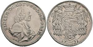 Sigismund III. Graf Schrattenbach 1753-1771 ... 