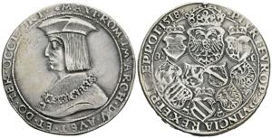 Maximilian I. 1490-1519 Guldiner, 1518/1974. ... 