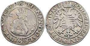 Ferdinand I. 1522-1558-1564 1/4 Taler, 1560. ... 