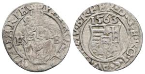 Ferdinand I. 1526-1564 Denar, 1563 KB. ... 