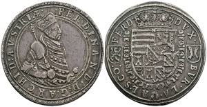 Erzherzog Ferdinand 1564-1595 Doppeltaler, ... 
