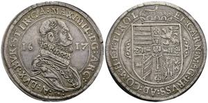 Erzherzog Maximilian 1602-1618 Taler, 1617. ... 