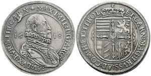 Erzherzog Maximilian 1602-1618 Taler, 1618. ... 