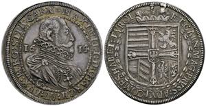 Erzherzog Maximilian 1612-1619 Taler, 1614. ... 