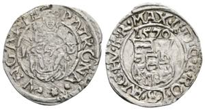 Maximilian II. 1564-1576 Denar, 1570 KB. ... 