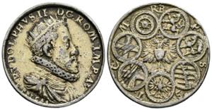 Rudolph II. 1576-1612 Medaille, ohne Jahr ... 