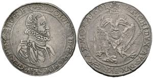 Rudolph II. 1576-1612 Taler, 1601 KB. ... 