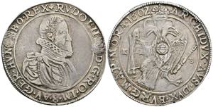 Rudolph II. 1576-1612 Taler, 1602 KB. ... 