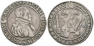 Rudolph II. 1576-1612 1/2 Taler, 1583 KB. ... 