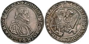 Rudolph II. 1576-1612 1/2 Taler, 1600 KB. ... 