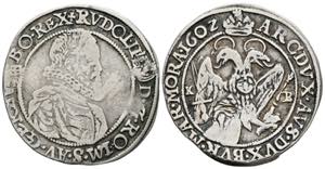 Rudolph II. 1576-1612 1/4 Taler, 1602 KB. ... 