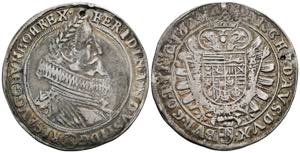Ferdinand II. 1619-1637 1/2 Taler, 1624. ... 