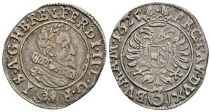 Ferdinand II. 1618-1637 Groschen, 1625. Prag ... 